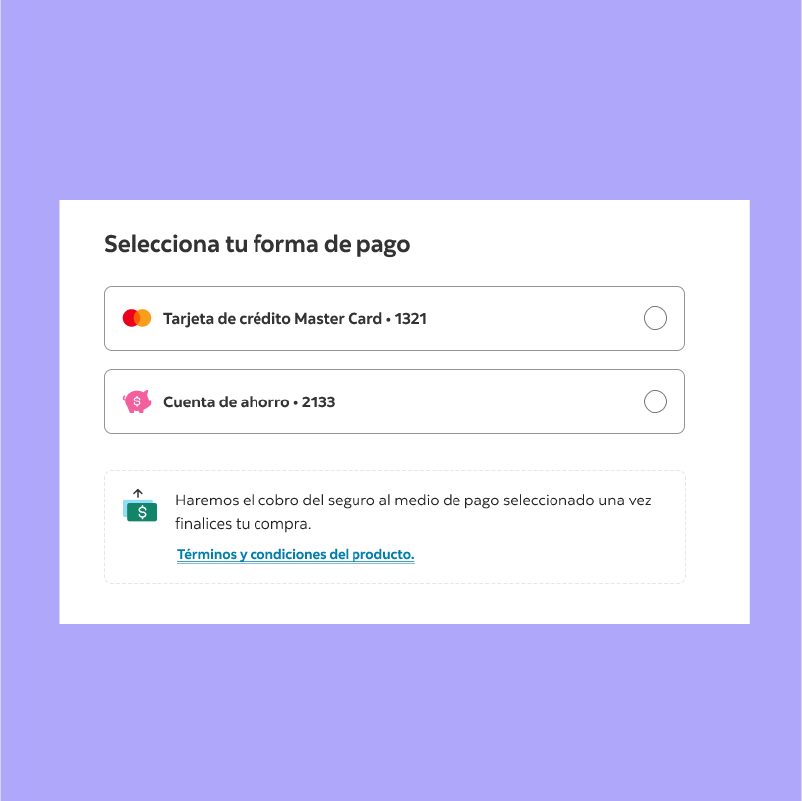 6. Verifica el valor a pagar y presiona “Continuar”.